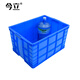 今立（JINLI）塑料周轉箱 860*630*480加厚物流箱工業(yè)收納整理箱膠筐物料盒可定制