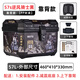 追羚摩托車(chē)尾箱大容量小牛電瓶車(chē)九號電動(dòng)車(chē)踏板車(chē)大號防水后備箱通用 57S逆風(fēng)騎士黑+靠背+減震底座