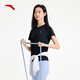 安踏速干T丨薄款吸濕透氣短袖t恤女2025夏季新款跑步健身運動(dòng)休閑上衣