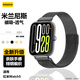 幸莎【熱銷(xiāo)1000+】適用紅米Watch5表帶米蘭尼斯磁吸小米Redmi手表5表帶精鋼表帶紅米watch5手表鏈 經(jīng)典黑【強磁吸附舒適透氣】米蘭尼斯表帶 紅米Watch5