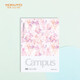 國(guó)譽(yù)(KOKUYO)B5筆記本子膠套本Campus水彩絮語(yǔ)封套本收納記事本 8mm點(diǎn)線 80頁(yè) 粉色 WSG-NBDDB580P