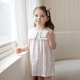 OAK FAMILY夏季2025新品女童無(wú)袖連衣裙大翻領(lǐng)寶寶裙子 花夢(mèng)里 80 cm