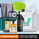 KiaPu白車(chē)專(zhuān)用洗車(chē)水蠟洗車(chē)液強力去污鍍膜驅水漆面清洗清潔上光高泡沫 【9件】 2L 1桶 +單人清洗收納套裝