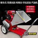 揚(yáng)牧機(jī)械鍘草揉絲碎枝機(jī)小型家用便攜式移動電動三輪車樹枝粉碎機(jī)柴汽油機(jī) 國標(biāo)6mm8刃推車揉絲拉繩汽油機(jī)