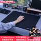 CAPERE (鎧雷) 防水亂紋提花游戲【輕粗面控制澀墊】鼠標(biāo)墊順滑表面細(xì)沙感定位精準(zhǔn)電腦競技滑鼠墊 亂紋提花游戲墊【古典黑】490x420
