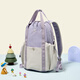 FOUVOR火狐雙肩包女2025新款休閑小書(shū)包可愛(ài)學(xué)生背包女生出游輕便旅行包 丁香紫【中款】