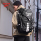 Reebok銳步防潑水輕量化雙肩包多隔層耐磨運(yùn)動(dòng)背包透氣可調(diào)肩帶