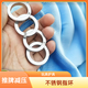 olevo指虎指環(huán)扣防身創(chuàng)意減壓把玩玩具四指拳扣鐵拳手撐子扳指指環(huán)推牌 4環(huán)指扣 減壓把玩戶外應(yīng)急指環(huán)
