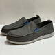 卡luo馳crocs 新款風(fēng)尚沃爾盧男士帆布鞋休閑鞋防滑一腳蹬懶人鞋 沃爾盧炭灰色 40 M7=39/40