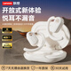 LENOVO聯(lián)想EA390藍牙耳機掛耳式骨傳導(dǎo)概念無線夾耳開放式長續(xù)航通話降噪高音質(zhì)低延遲跑步音樂游戲耳機 白色【不漏音+舒適狂甩不掉】