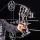 TUOLU ARCHERY拓路新款復合弓箭小怪獸兩用弓射箭鋼珠弓戶外射擊弓箭戶外套裝 小怪獸裸弓