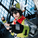 沐潼熊卡米爾cos服凹凸途世界雷獅嘉德羅cosplay二次元?jiǎng)勇苓吔巧缪?卡米爾服裝全套+假發(fā)+定制鞋 L