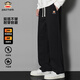 大嘴猴（paul frank）褲子男士春秋季寬松運(yùn)動(dòng)長(zhǎng)褲2025新款直筒休閑褲潮流帥氣美式衛(wèi)褲