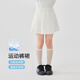 愛(ài)邁尼 AMENCL女童運(yùn)動(dòng)短裙春季兒童訓(xùn)練速干網(wǎng)球裙大童跑步半身裙子女孩百褶裙 4407白色 150 cm