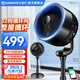 艾美特（AIRMATE） 空氣循環(huán)扇WIFI智控32檔直流變頻家用電風(fēng)扇四季適用智能遙控節能定時(shí)大風(fēng)力電扇黑白天鵝循環(huán)扇 智能款 CA23-AD9【艾智家】