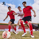 卡爾美（KELME）成人足球服套裝25賽季專(zhuān)業(yè)比賽訓練足球組隊服DIY短袖定制球衣 紅色 XL