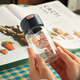 LNGA LANDGRE德國進(jìn)口品質(zhì)日本口袋杯200ml150ml小巧迷你水杯可愛(ài)超萌微型小號 萌趣手掌杯--深藍:收藏加購  150ml
