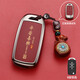 馳界適用長(cháng)安cs75鑰匙套逸動(dòng)cs55車(chē)悅翔cs35銳程cc睿騁cc新凌軒包扣殼 B款平安喜樂(lè )單殼+平安錢(qián)袋掛件