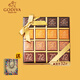 歌帝梵（GODIVA）黑巧牛奶巧克力禮盒 32片160g 零食 伴手禮 教師節禮物送女男老師
