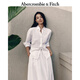 ABERCROMBIE & FITCH女裝25春夏經(jīng)典小麋鹿亞麻混紡歐若風通勤長袖襯衫KI140-5081 白色 XS (160/84A)