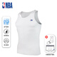 NBA男士背心夏季薄款經(jīng)典簡(jiǎn)約無(wú)袖坎肩休閑純色彈力緊身打底背心