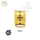 周生生七夕禮物黃金轉(zhuǎn)運珠王安宇同款 信念XL情侶串珠 不含繩86640C定價