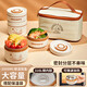 史努比（SNOOPY）保溫飯盒上班族便當(dāng)盒餐盒316不銹鋼飯盒學(xué)生帶飯大容量保溫桶4層