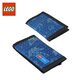 樂(lè )高（LEGO）卡包兒童錢(qián)夾布藝折疊錢(qián)包學(xué)生公交卡包 10103 太空探索飛船