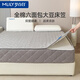夢百合（MLILY）床笠六面全包床笠拉鏈款全棉抗菌床墊保護(hù)套1.8m高25cm 灰色