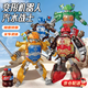 奴風(fēng)可樂(lè)變形機(jī)器人玩具汽水武士瓶裝可樂(lè)飲料機(jī)器人男孩益智金剛禮物 瓶裝汽水變形機(jī)器人【紅色】
