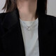 禾娘百搭甜酷少女風項鏈女輕奢小眾設(shè)計感鎖骨鏈潮 愛心項鏈