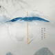 VONLILIENFELD費(fèi)樂德加大仿油紙傘直桿長柄傘古風(fēng)雨傘24骨結(jié)實抗風(fēng)雙人漢服傘