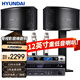HYUNDAI現(xiàn)代12英寸家庭ktv音響套裝點(diǎn)歌機(jī)一體機(jī)唱歌低音炮全套設(shè)備家庭影院卡拉OK音響 12英寸大功率音響+功放+H500話筒