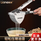 聯(lián)娜不銹鋼榨油機(jī)豬油渣手動(dòng)壓榨機(jī)家用小型手壓式壓油器擠油神器 不銹鋼豬油渣壓榨器