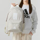 阿迪達斯 （adidas）運動(dòng)包女包2025新款休閑包初高中學(xué)生書(shū)包雙肩背包 IS7047奇跡礬土棕