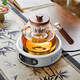 茗光煮茶壺電陶爐煮茶器燒水壺泡茶爐養(yǎng)生壺套裝家用功夫茶具套裝 