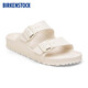 BIRKENSTOCK勃肯德國進(jìn)口男女款EVA時尚外穿Arizona雙扣沙灘拖鞋 白色/蛋殼白窄版1027384 36