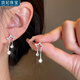 頂妃（DING FEI）S925銀針星星耳釘女小眾感耳墜2025新款潮耳釘女精致耳飾鑲鉆 耳釘款  A26-305