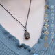 等妃芽莊真品白奇楠雕刻蓮花觀音菩薩項(xiàng)鏈吊墜沉香富貴竹轉(zhuǎn)運(yùn)珠男女款 九分沉水 約15*12*9mm*2g