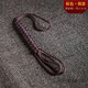 ML拾喜貓手工編制茶壺繩紫砂壺蓋繩子防摔功夫茶道飾品掛件系繩茶 01棕色簡(jiǎn)款(3條裝