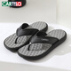 卡帝樂(lè )鱷魚(yú)人字拖男士涼鞋夏季外穿休閑拖鞋涼拖沙灘鞋子男 1550 灰色 40