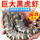 賣魚七郎【特大無冰】特大黑虎蝦新鮮老虎蝦斑節(jié)蝦對蝦大蝦2斤/盒 無冰 2斤(凈重)  /盒【只只分離】 【特大】黑虎蝦21/25 17-19cm