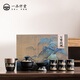 一品仟堂茶具套裝手繪釉畫彩三才蓋碗款功夫茶具禮盒整套喬遷之喜搬家禮物