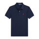 POLO SPORTRALPH LAUREN美國拉夫勞倫POLO衫短袖體恤男小馬標刺繡RL純棉經(jīng)典 寶藍紅標 L  145-160