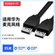 也仁HDAI線 適用華為T(mén)E30/40/50、BOX系列視頻會(huì)議主機(jī)連VPM220麥克風(fēng)HD-AI線 35米