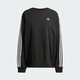 阿迪達斯 （adidas）三葉草女子3S LOOSE SWEAT衛衣 JD0891 L