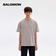 薩洛蒙（Salomon）男款 戶(hù)外運動(dòng)潮流休閑透氣舒適短袖T恤 SALOMON LOGO RX TEE 空靈棕 C25276 L 180/100A