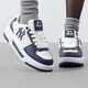 MLB官方運動(dòng)鞋女生日禮物印刻老花鞋子男復古厚底增高學(xué)長(cháng)鞋3ASXM075 紐約洋基隊/藏青色 42 (265mm)