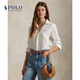 Polo Ralph Lauren 拉夫勞倫 女裝 經(jīng)典款經(jīng)典版型亞麻襯衫RL26529 100-白色 XS