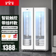 納柏頓（NABAIDUN）毛巾消毒柜商用大容量雙門(mén)立式酒店會(huì )所浴場(chǎng)美容院美發(fā)店毛巾柜 GLX-800掛桿款【七層/可掛毛巾+24H保管】